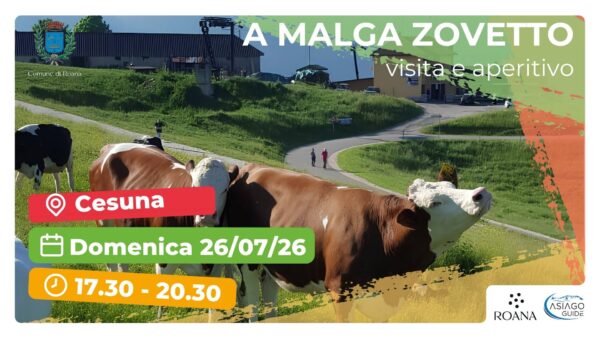 R18 Visita e aperitivo a Malga Zovetto