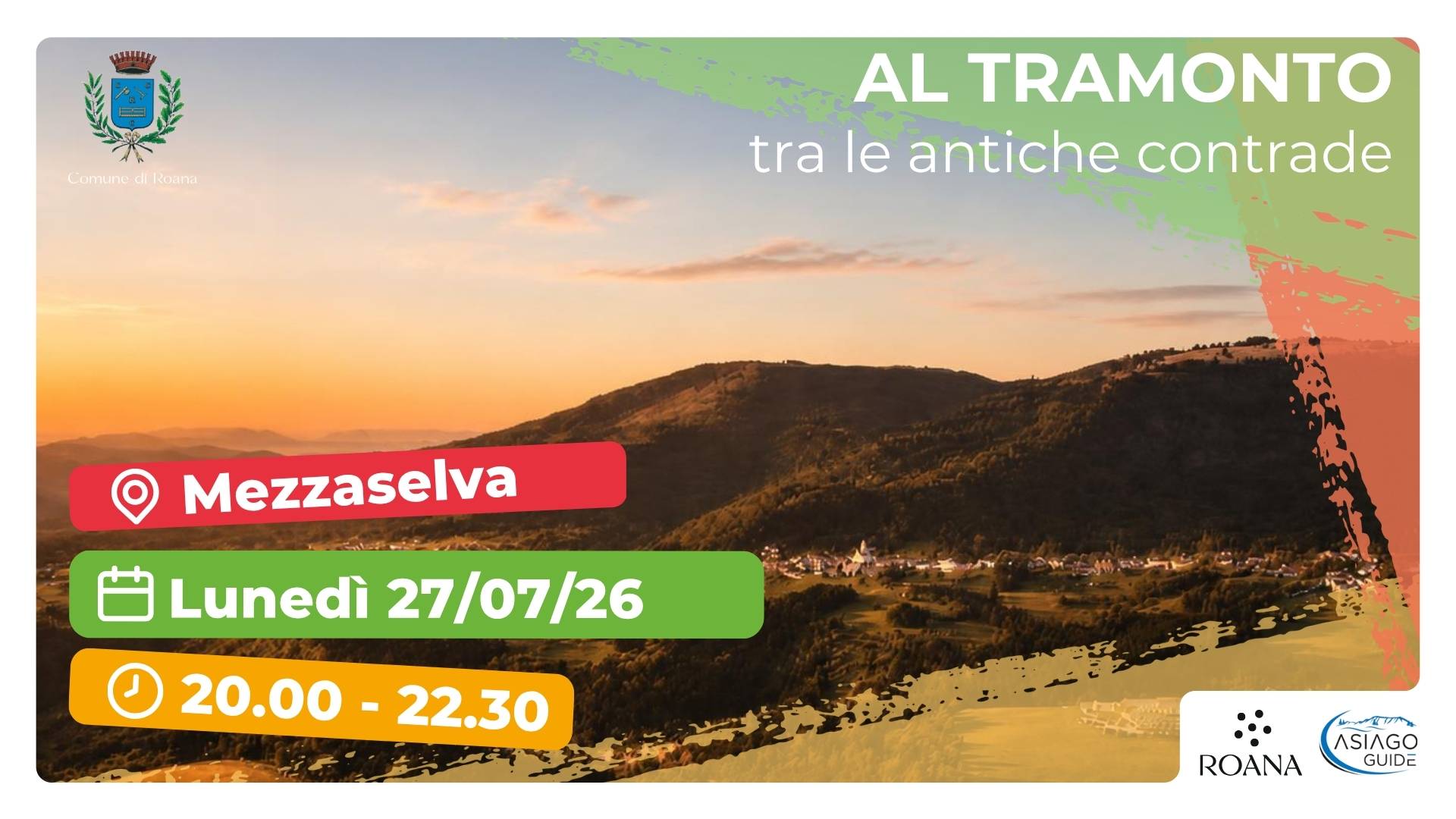 R19 Al tramonto tra le antiche contrade di Mezzaselva