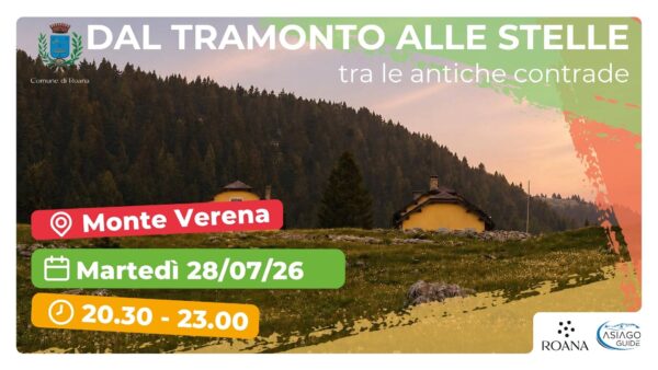R20 Dal tramonto alle stelle tra le Malghe del Verena