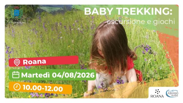 R25 Baby trekking a Roana