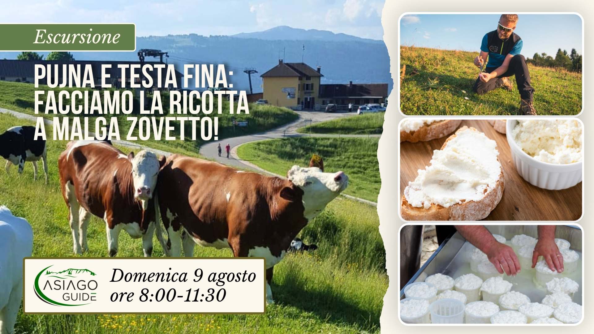 E14 Pujna e testa fina: facciamo la ricotta a Malga Zovetto!