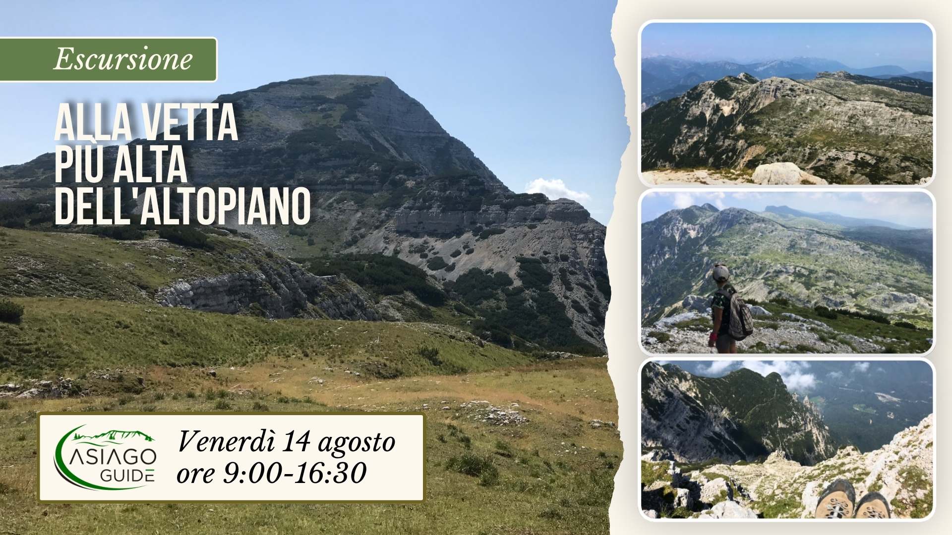 E20 Alla vetta più alta dell'Altopiano