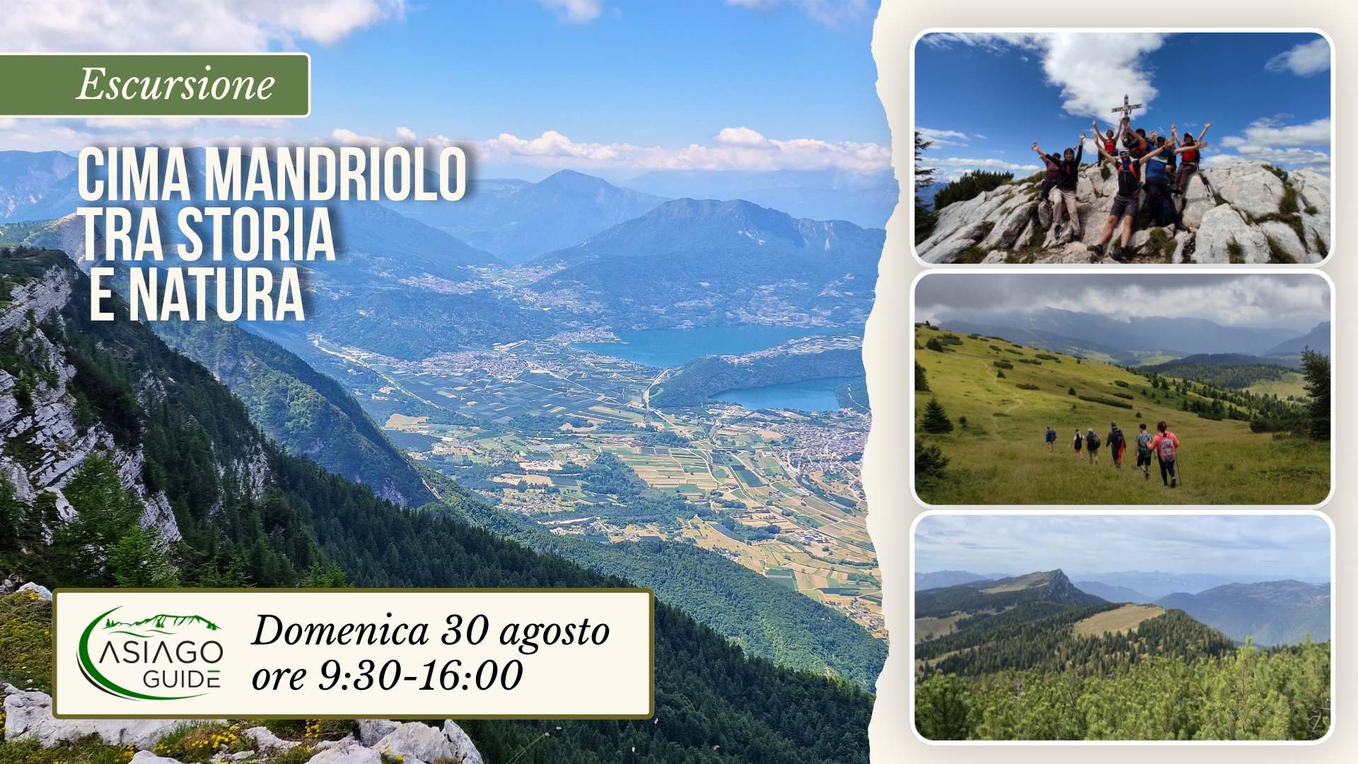 E30 Cima Mandriolo tra storia e Natura