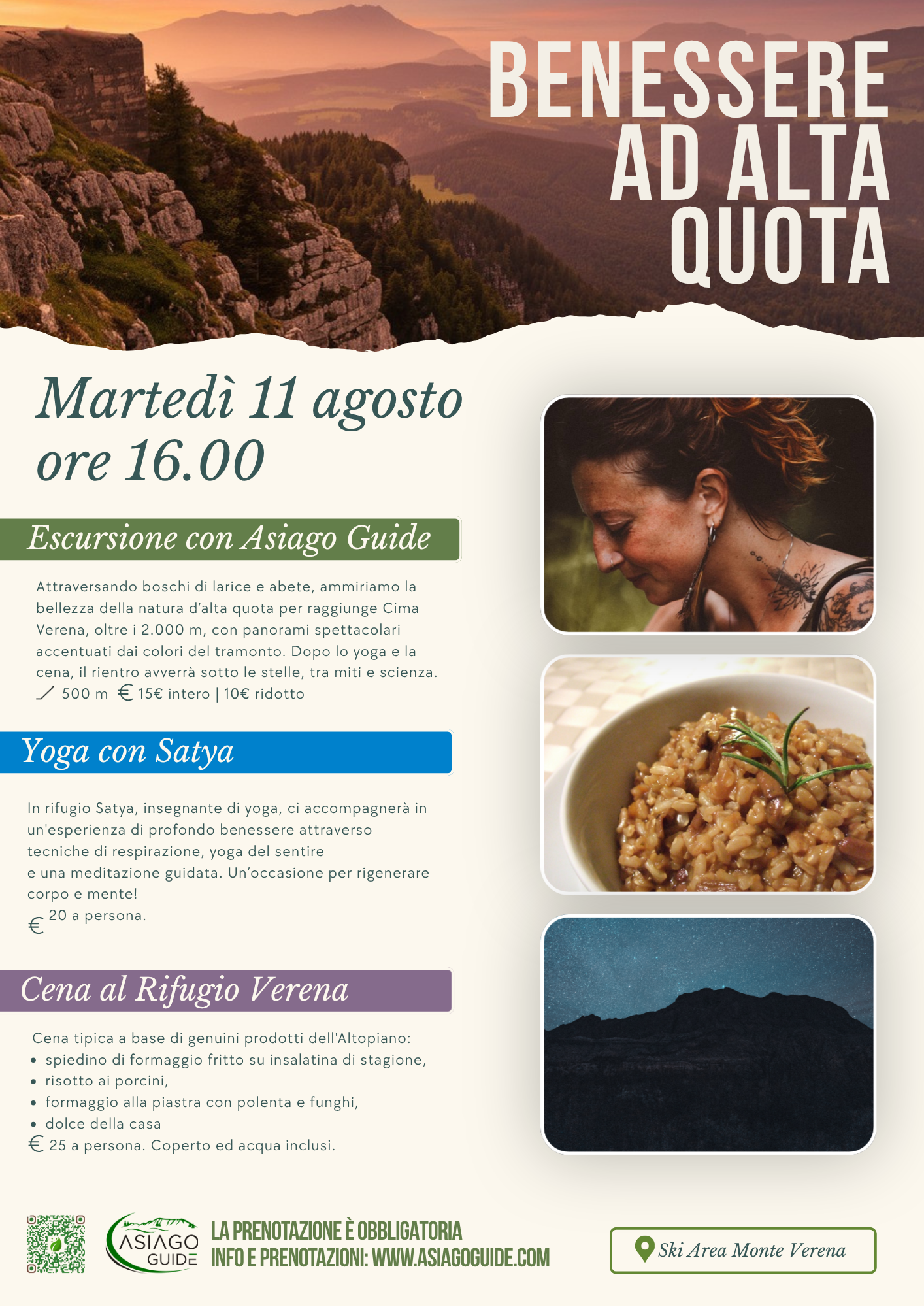 E16 Benessere ad Alta Quota: escursione, yoga e cena - immagine 2