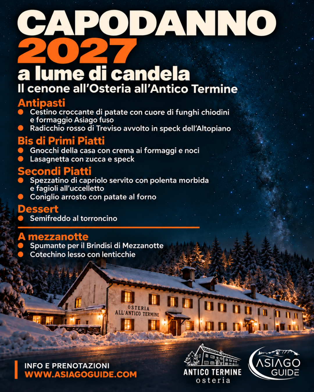 C03 Capodanno 2027 a lume di candela sulla neve! - immagine 3